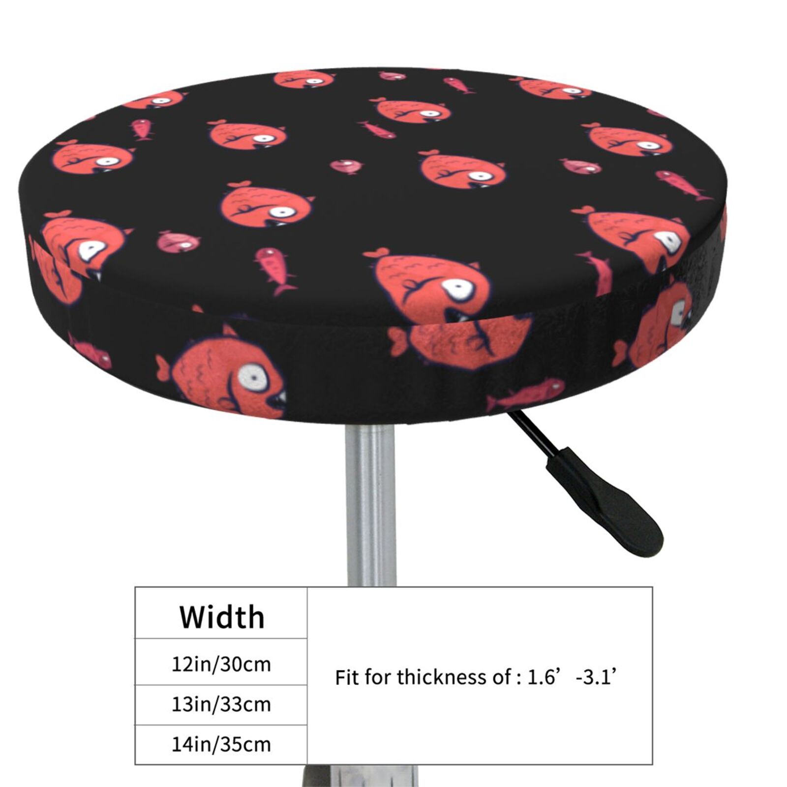 Round Bar Chair Cushion Cover