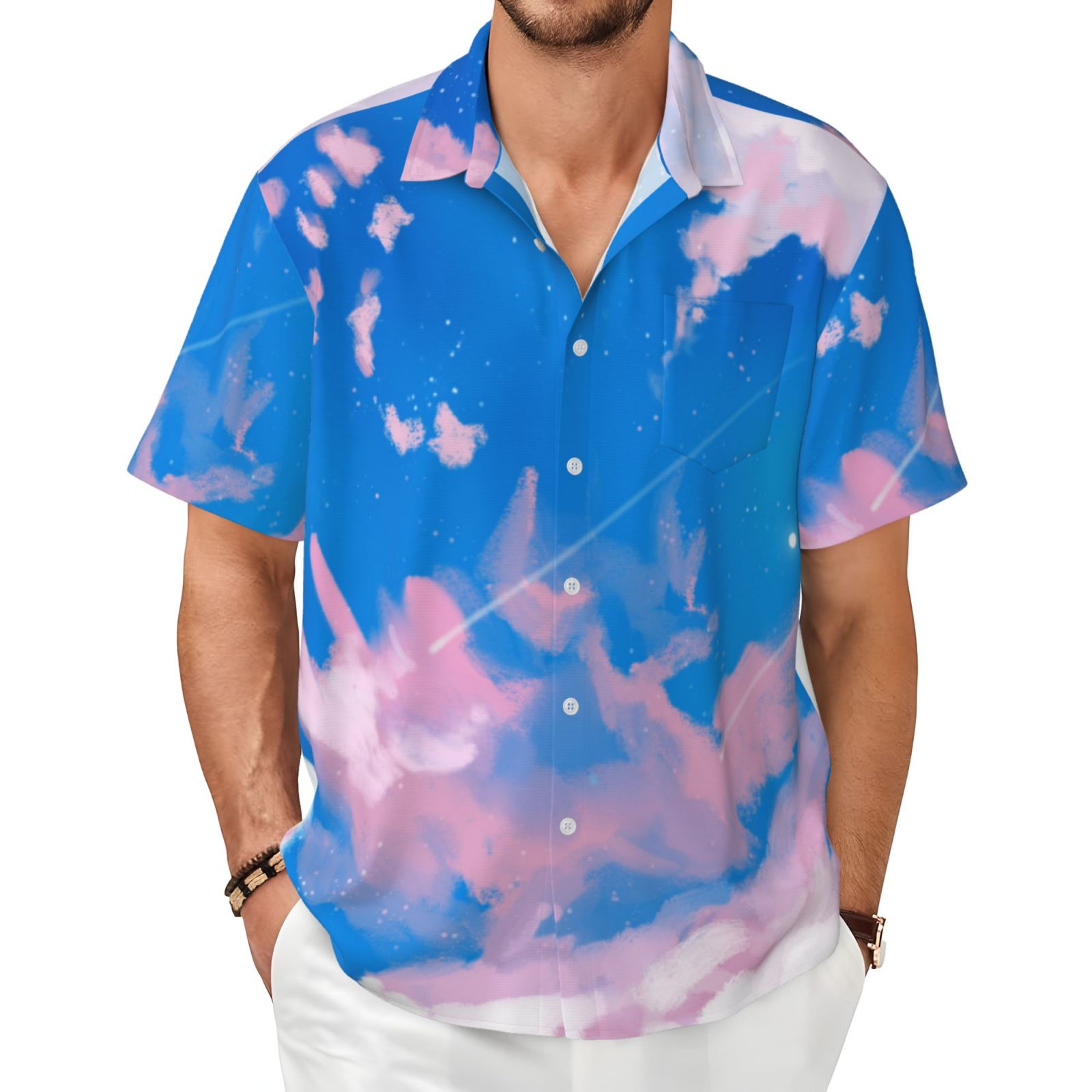 Men's Short-sleeved Shirt