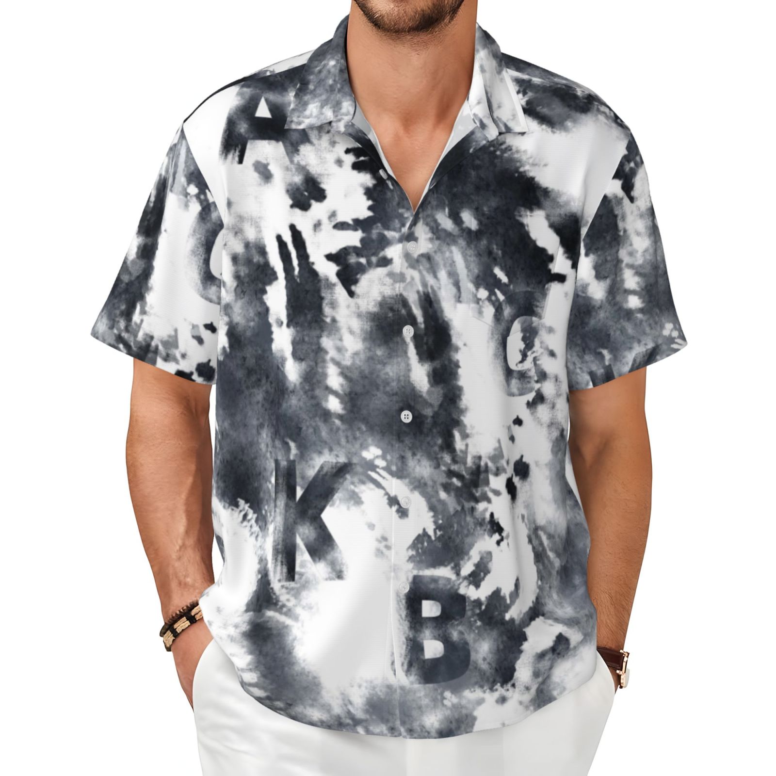 Men's Short-sleeved Shirt