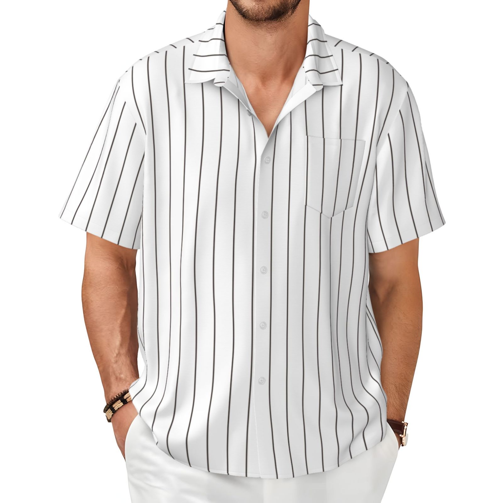 Men's Short-sleeved Shirt