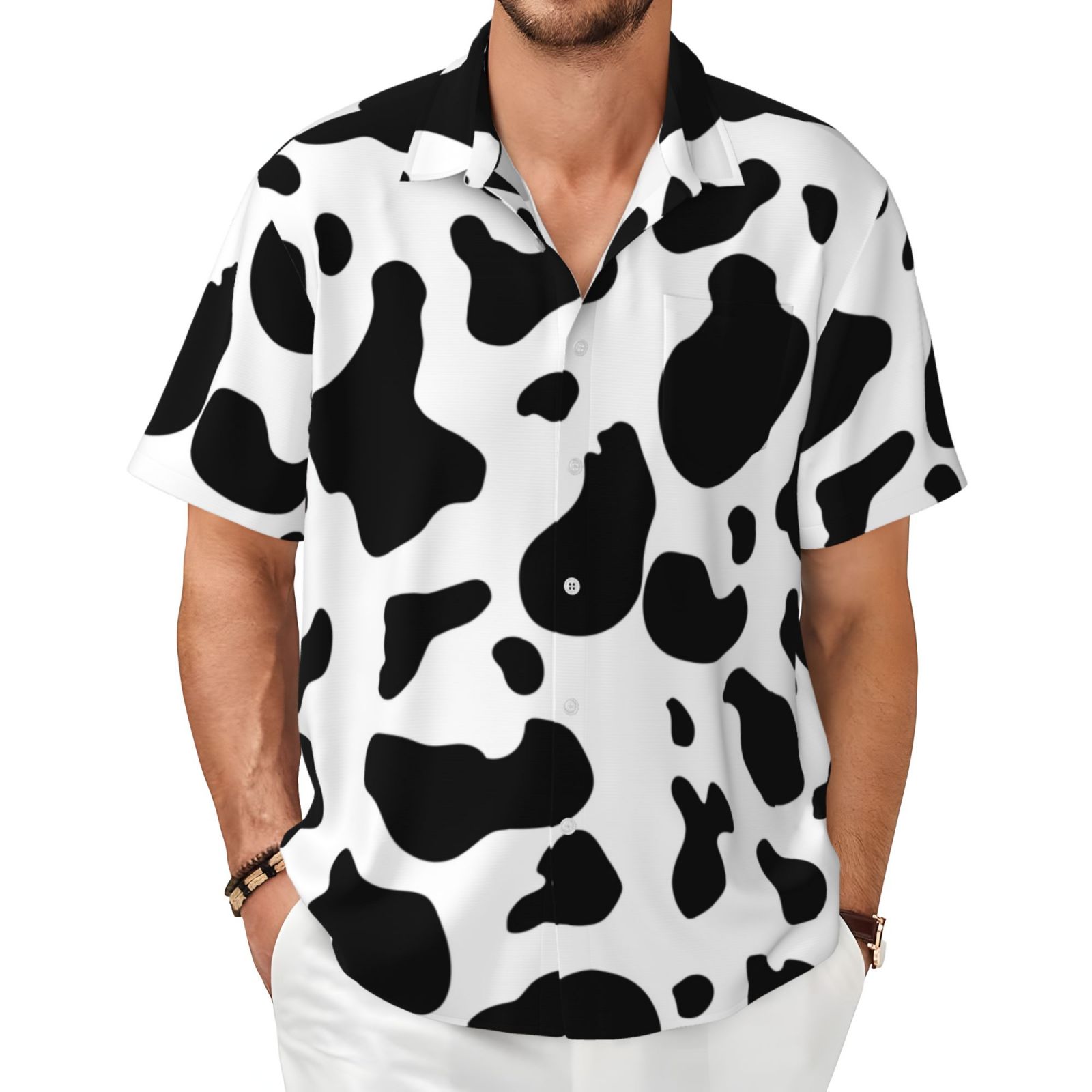 Men's Short-sleeved Shirt