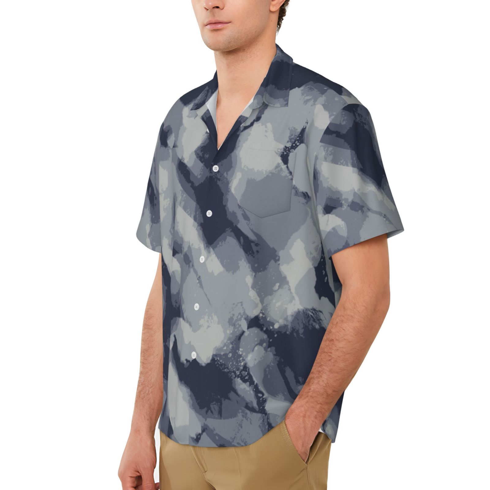 Men's Short-sleeved Shirt