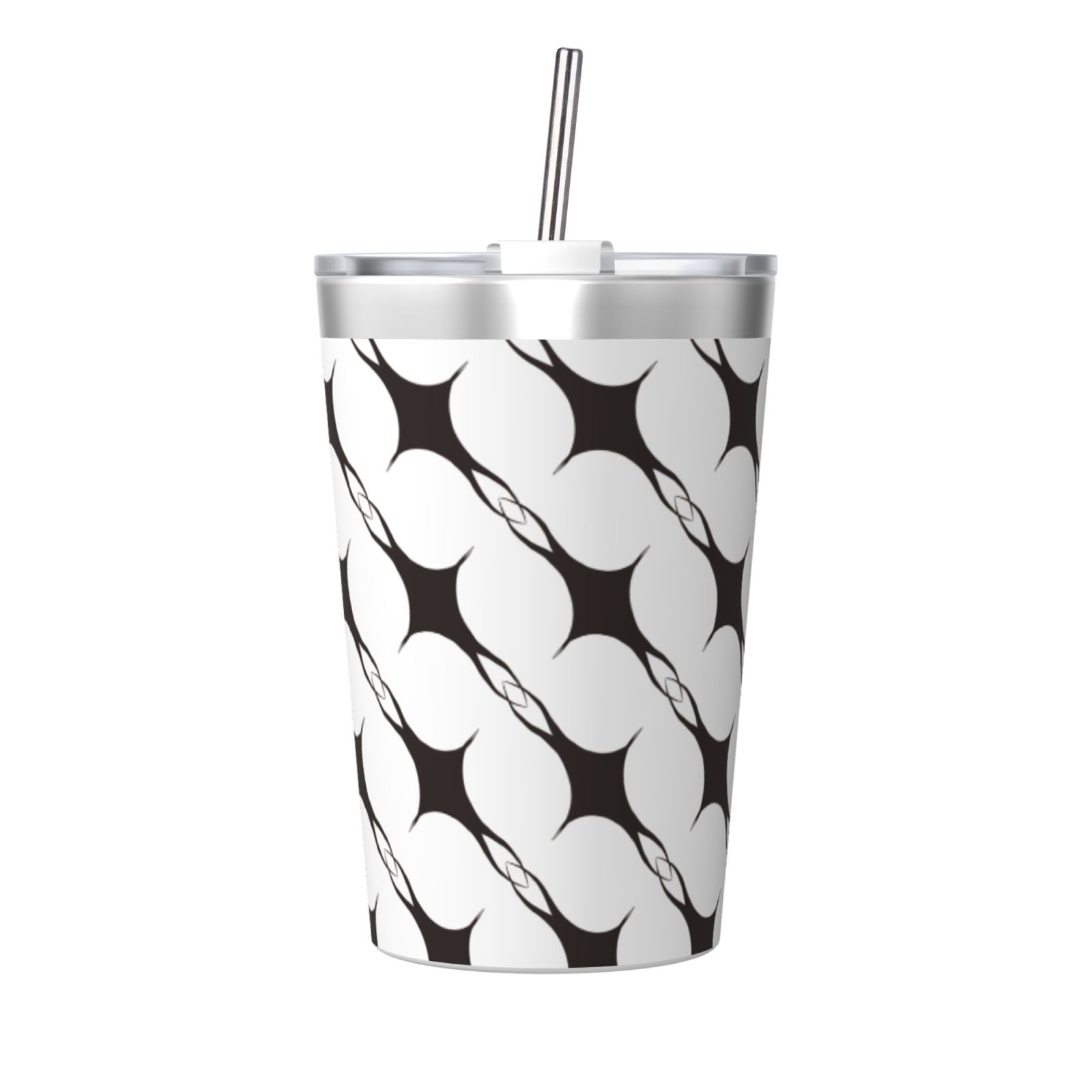 12OZ Thermos With Conical Straw