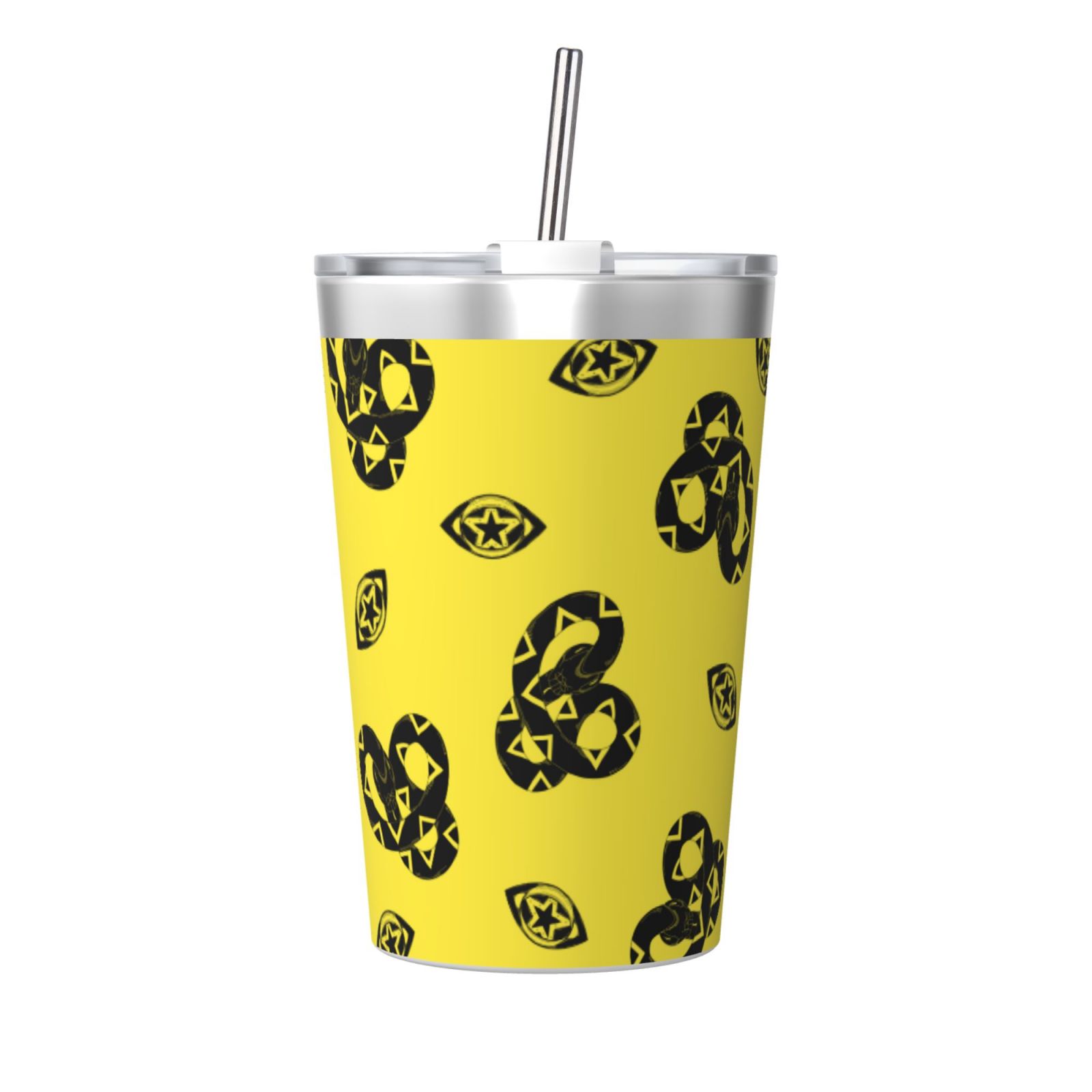 12OZ Thermos With Conical Straw