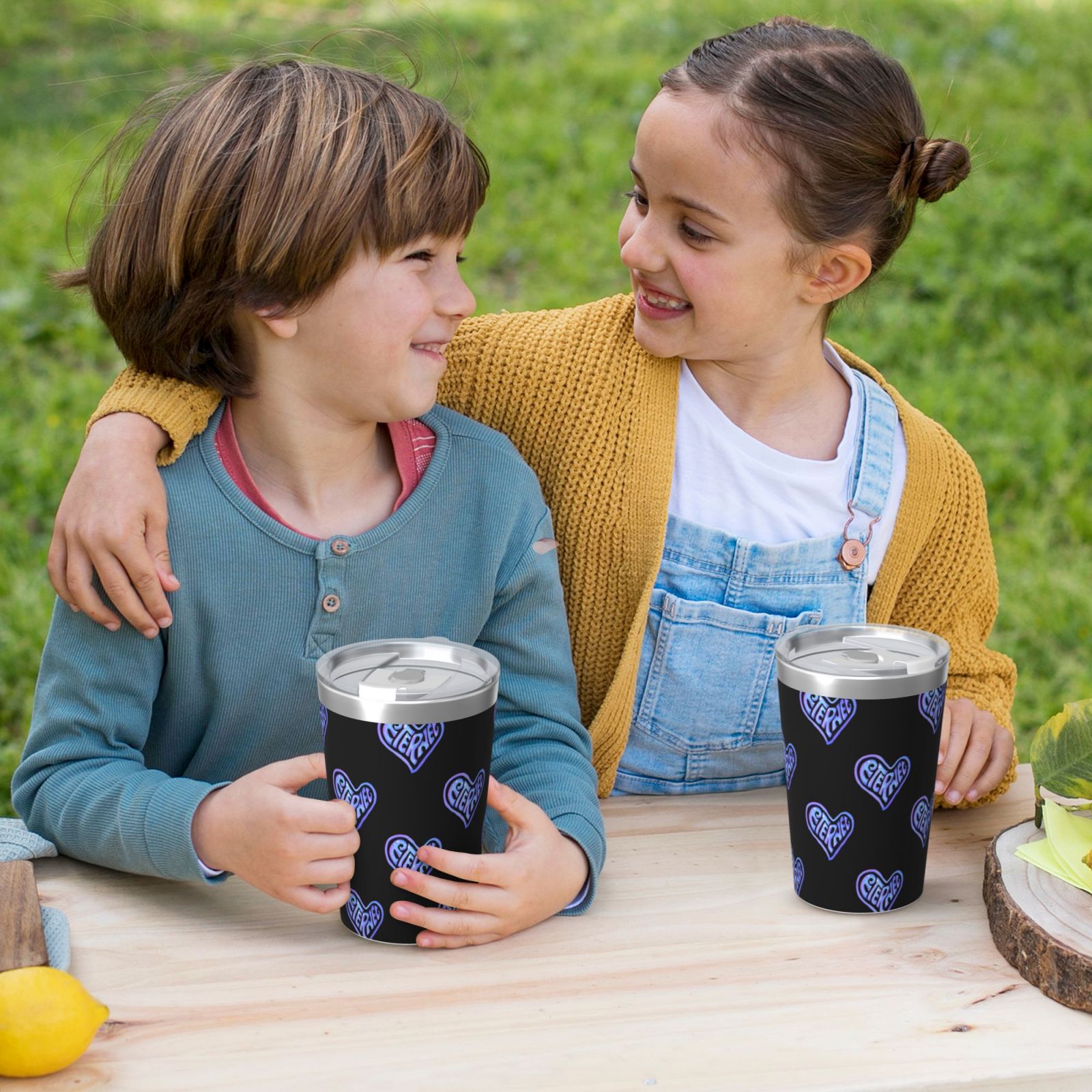 12OZ Thermos With Conical Straw