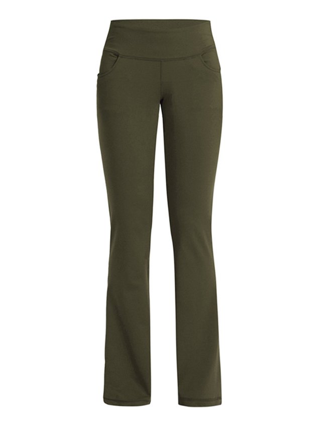 Flare High Waist Yoga Pant With Pockets