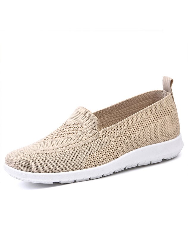 Women's Plain Fly Woven Shoes