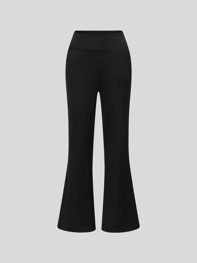 Flare High Waist Yoga Pant With Pockets