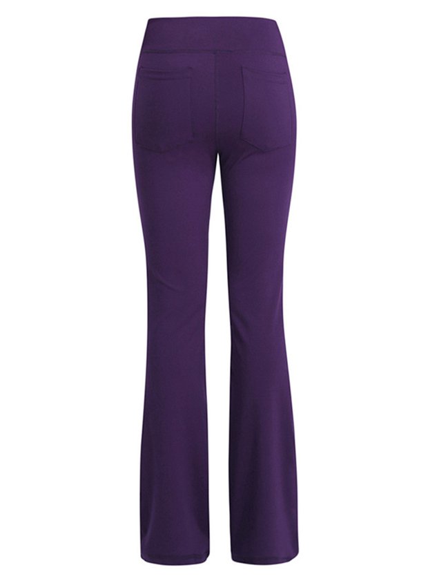 Flare High Waist Yoga Pant With Pockets