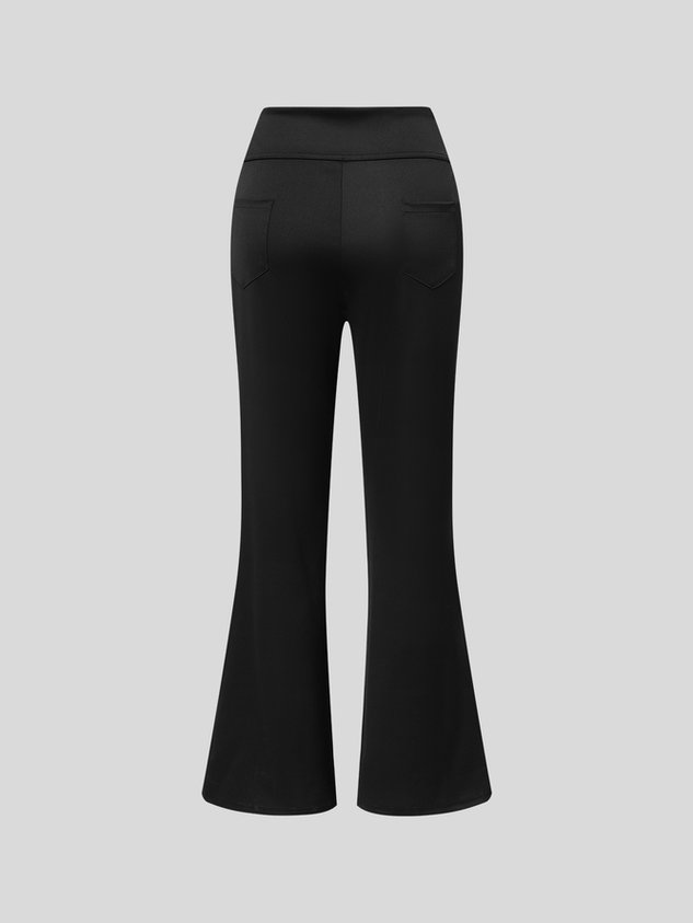 Flare High Waist Yoga Pant With Pockets