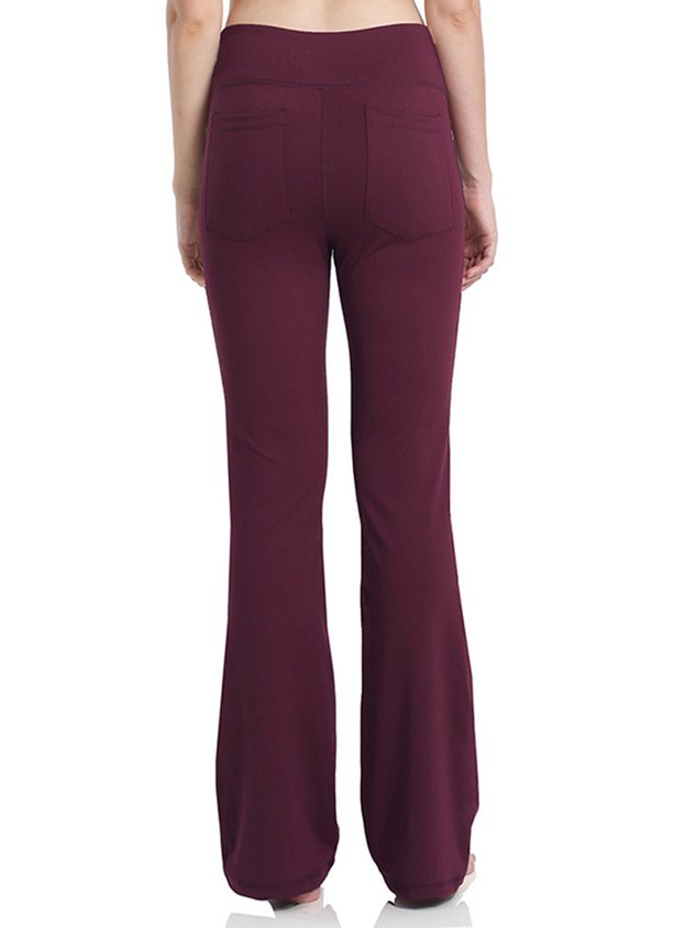 Flare High Waist Yoga Pant With Pockets