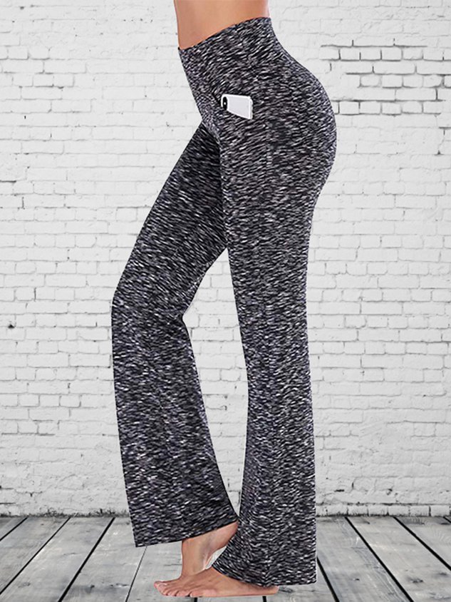 Flare High Waist Yoga Pant With Pockets