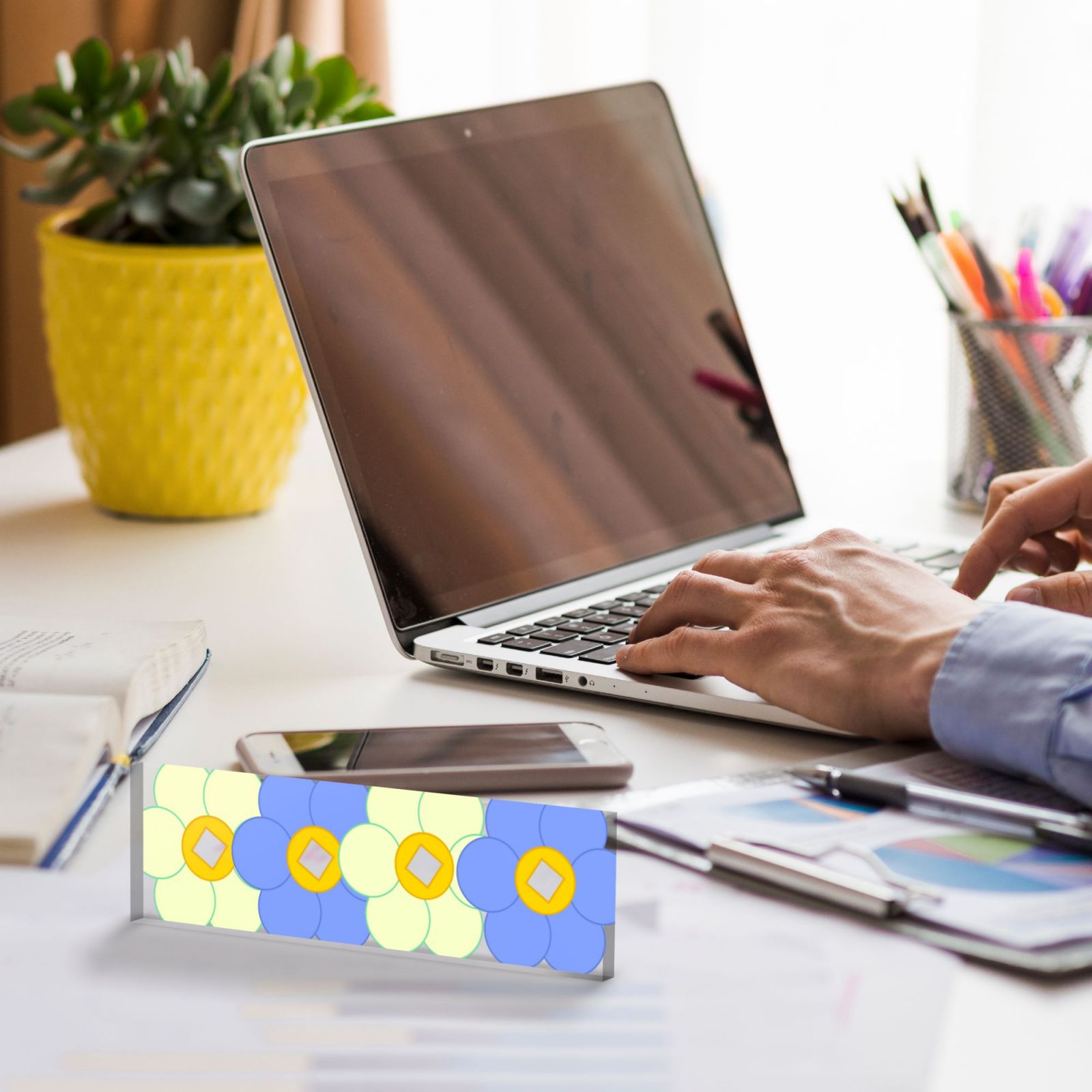 Acrylic Desk Nameplate