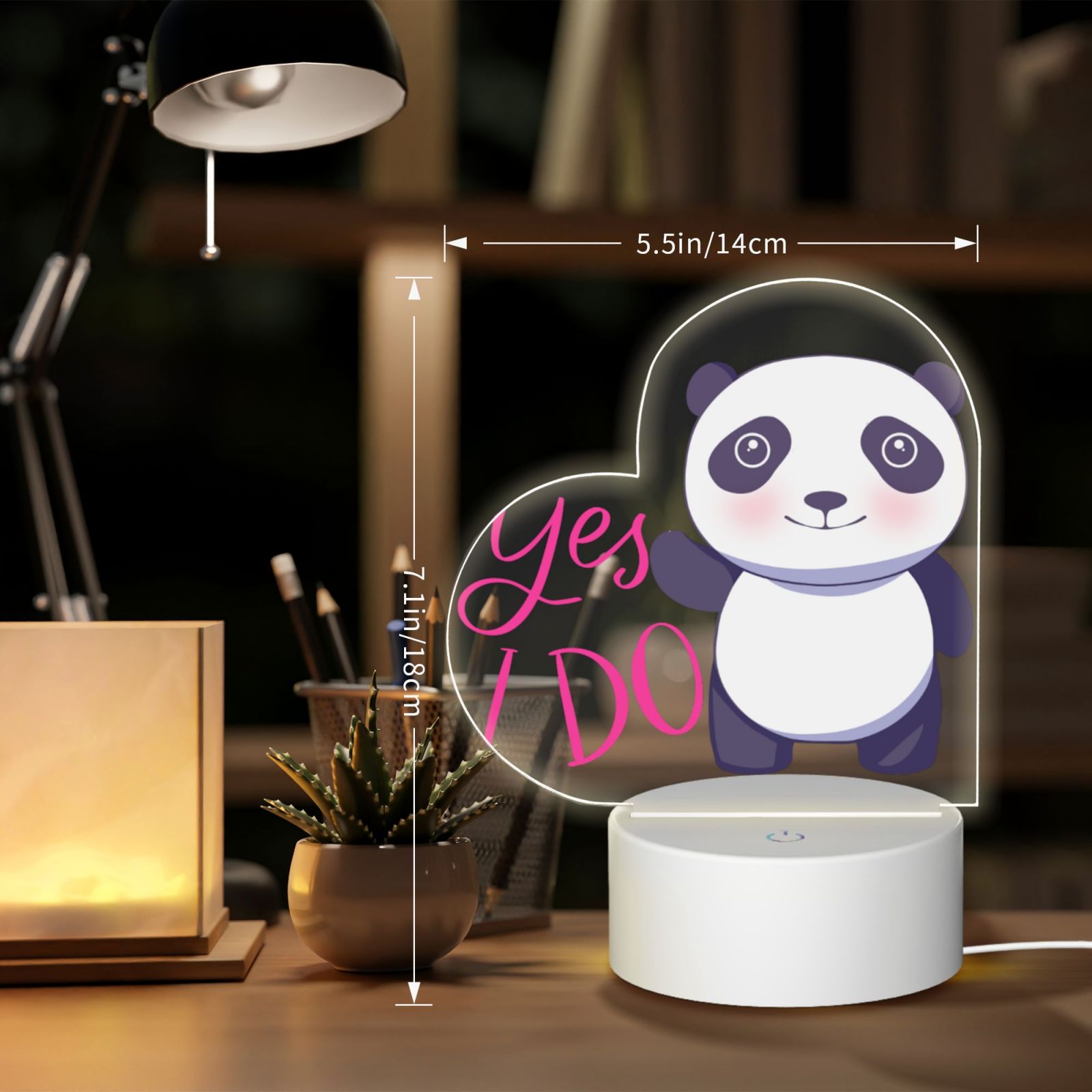 Love Acrylic Night Light