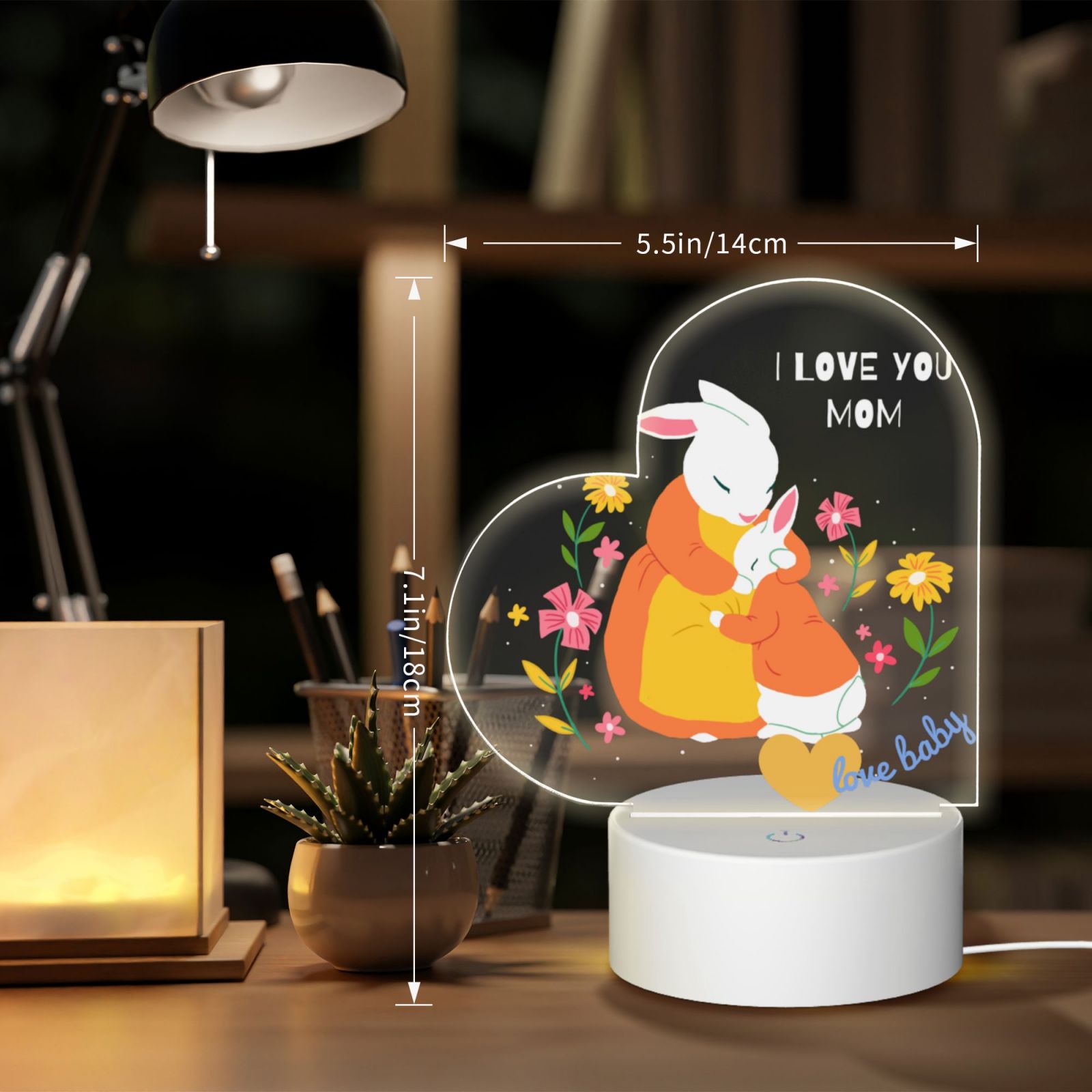 Love Acrylic Night Light