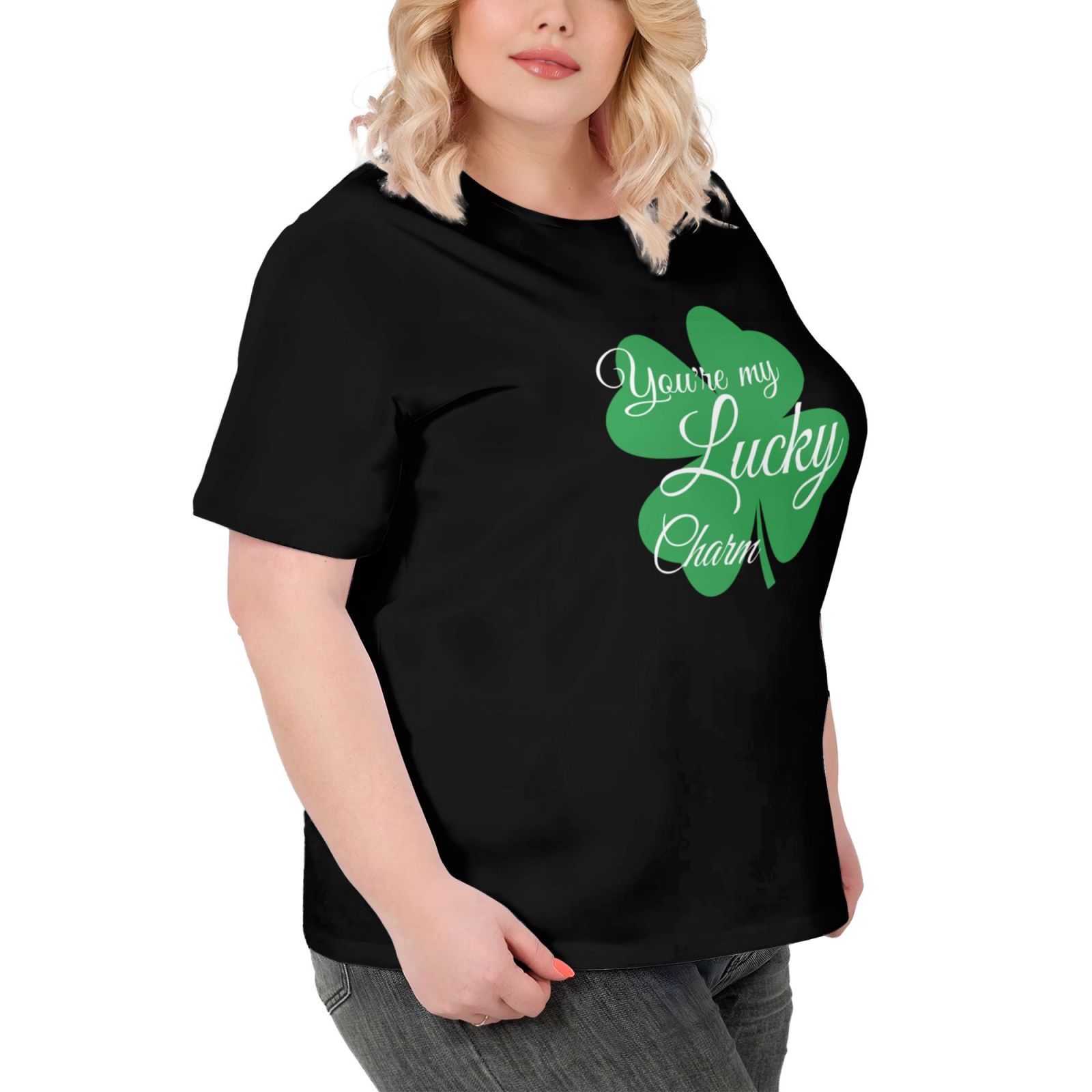 Plus Size Women's Short-sleeved T-shirt