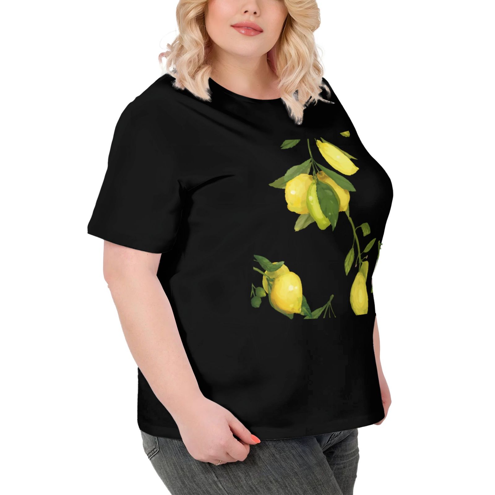 Plus Size Women's Short-sleeved T-shirt