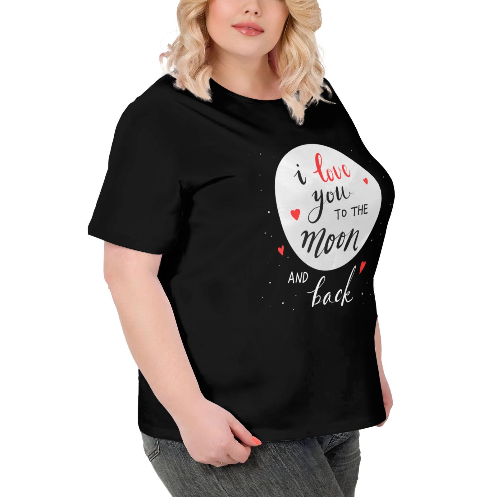 Plus Size Women's Short-sleeved T-shirt