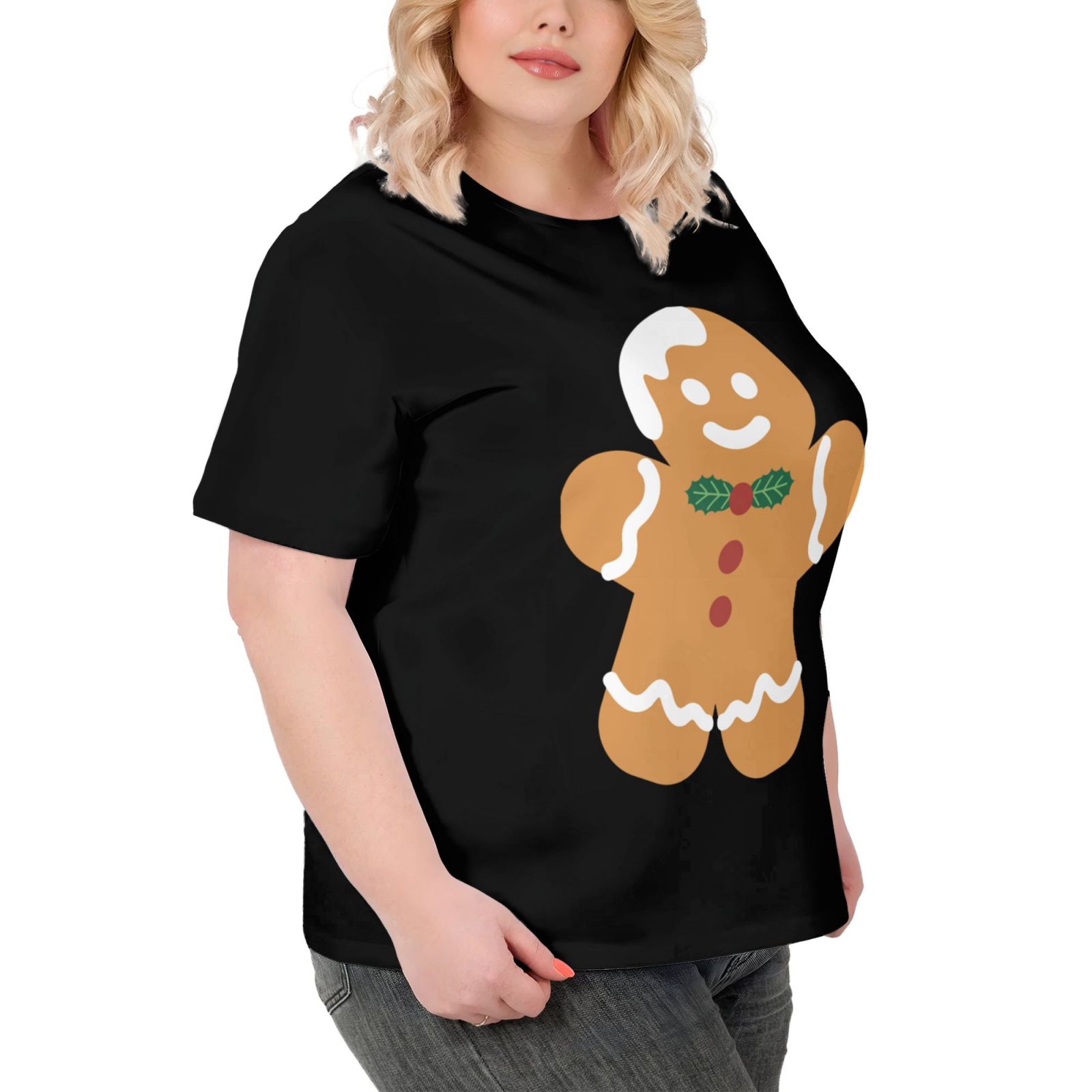 Plus Size Women's Short-sleeved T-shirt