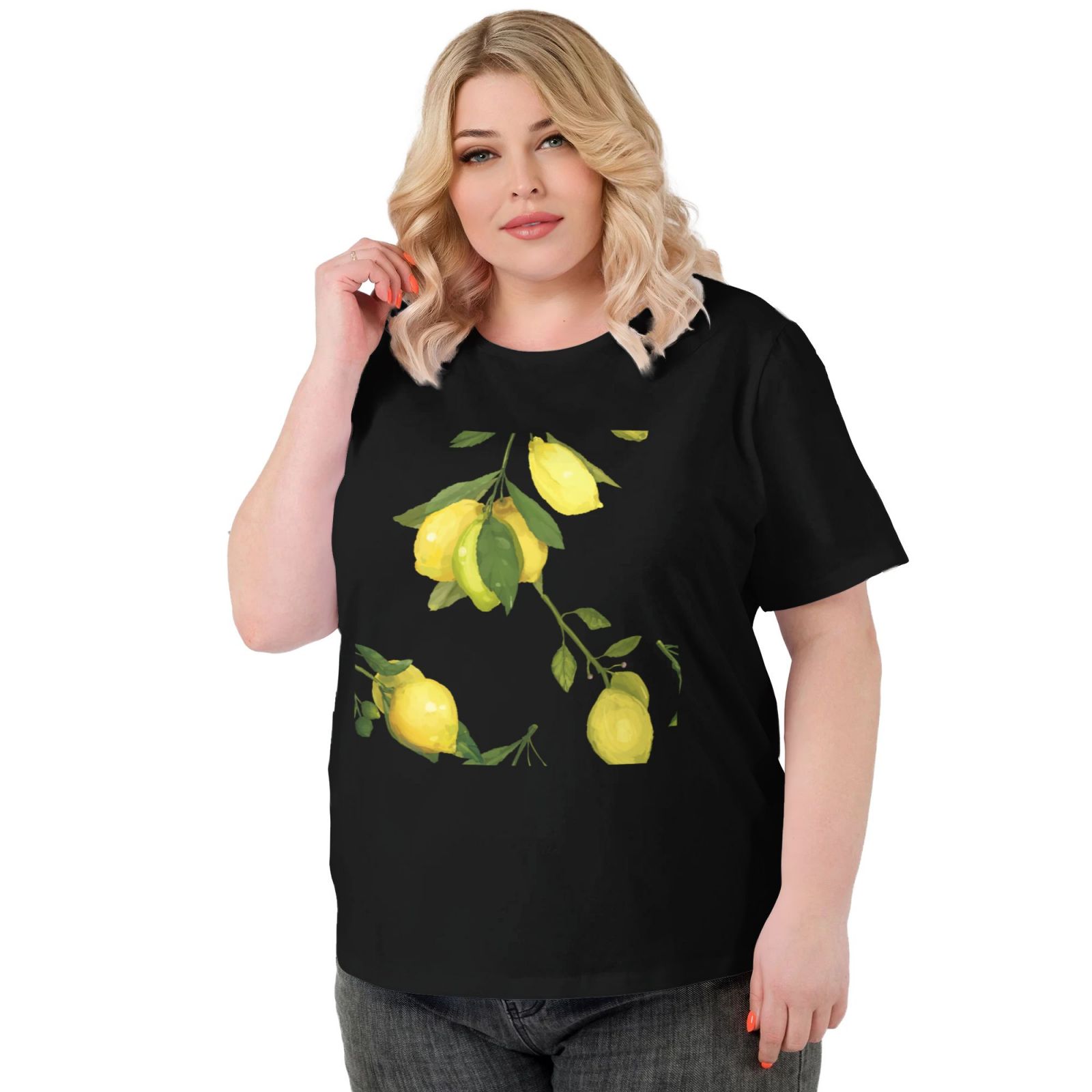 Plus Size Women's Short-sleeved T-shirt