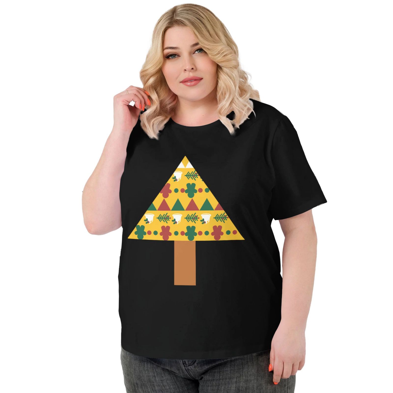 Plus Size Women's Short-sleeved T-shirt