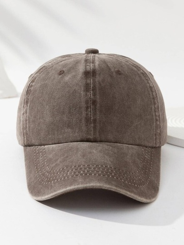 1pc Men Solid Casual Style Baseball Cap For Daily Life