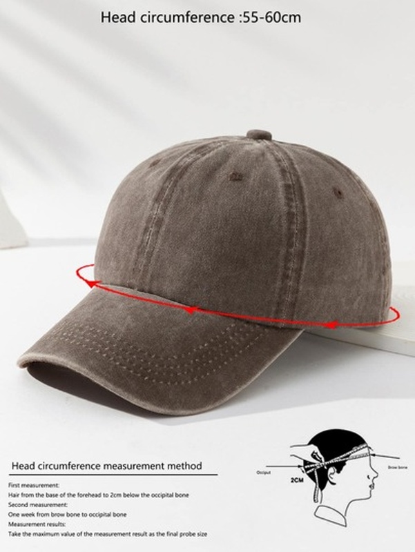 1pc Men Solid Casual Style Baseball Cap For Daily Life