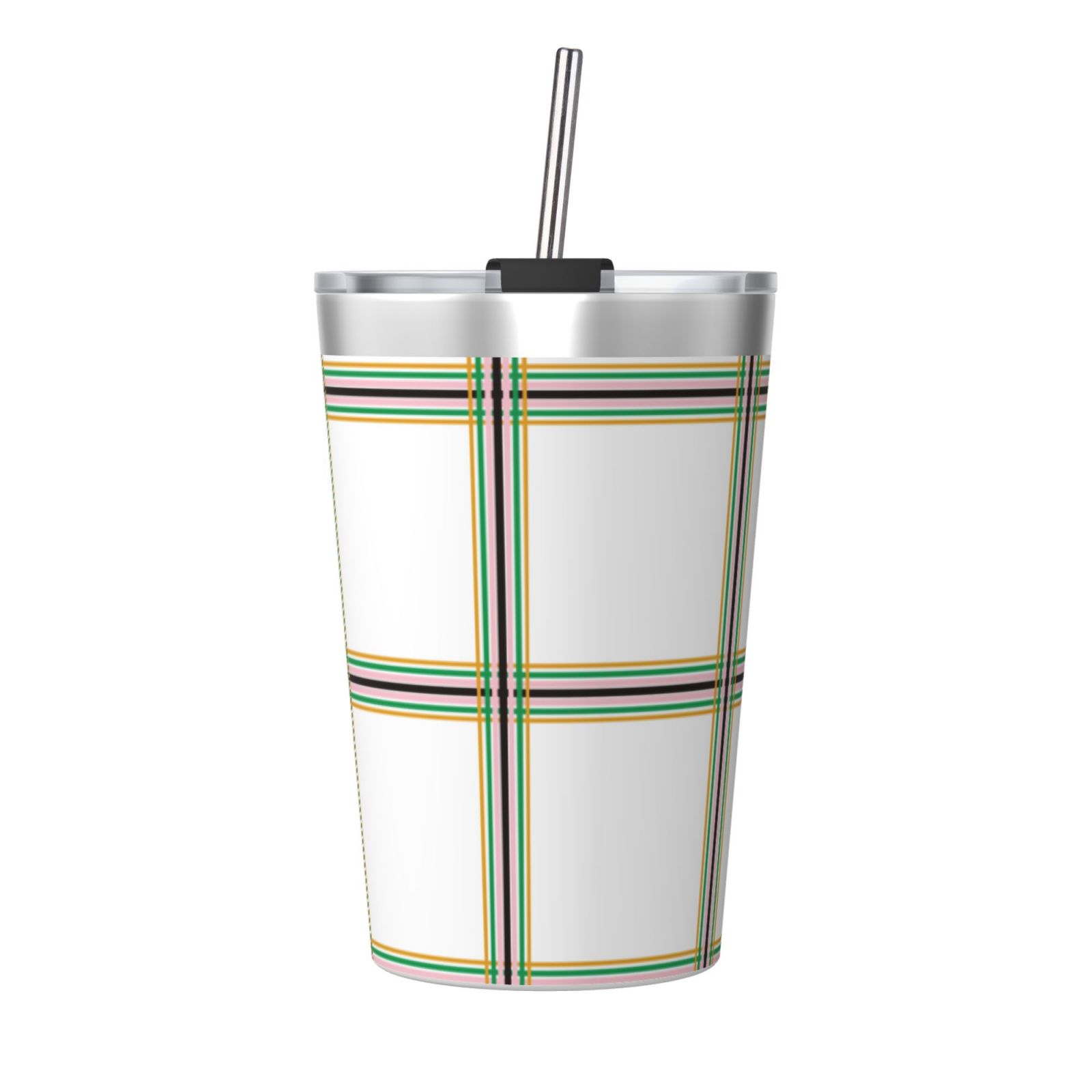 12OZ Thermos With Conical Straw