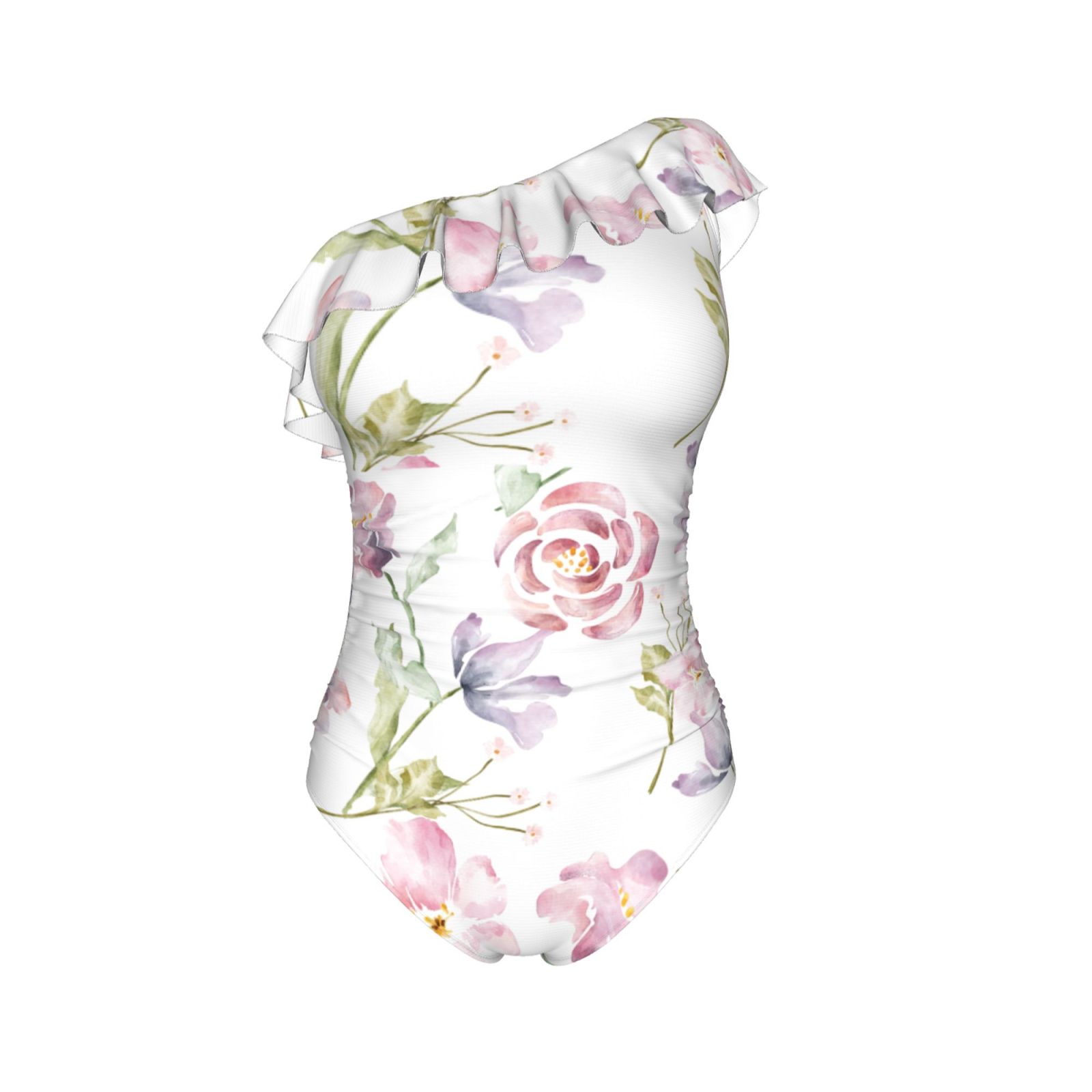 Rose Print Swimsuit