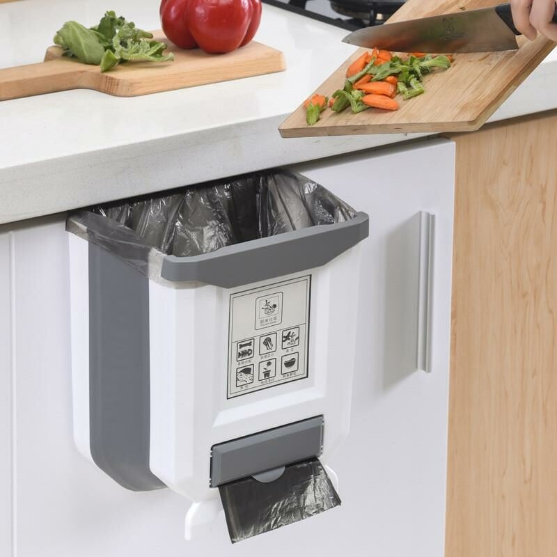 Kitchen Cabinet Foldable Trash Can( Summer Promotion 48%)