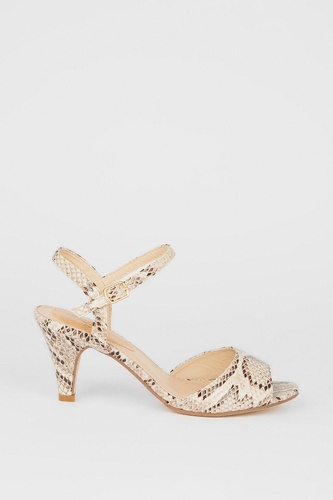 Good For The Sole Trish Peep Toe Heeled Sandals