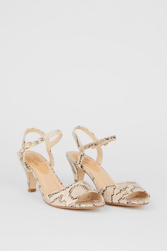 Good For The Sole Trish Peep Toe Heeled Sandals
