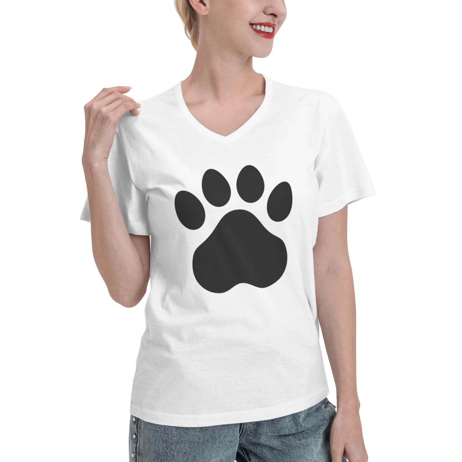 Women's V Neck T Shirts