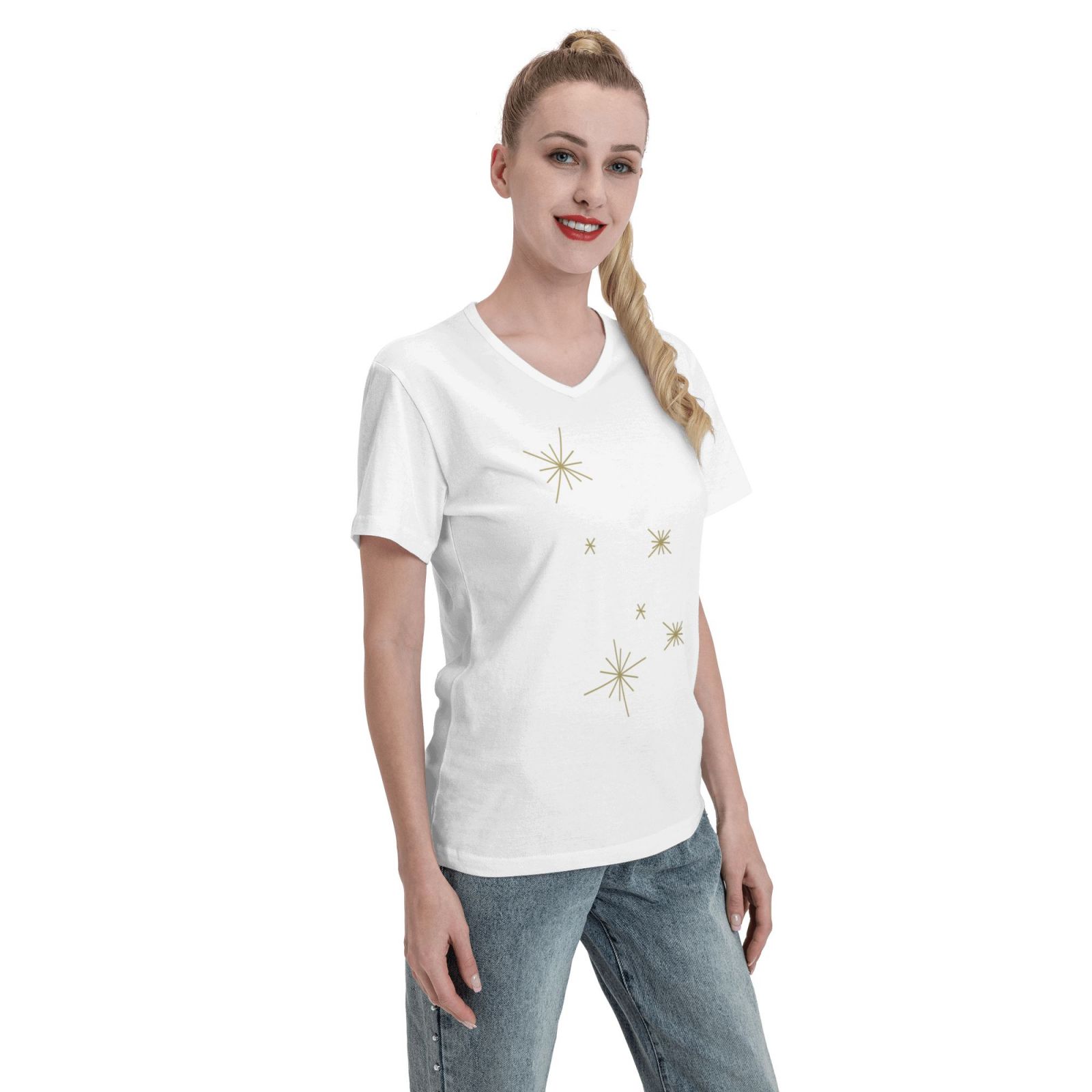 Women's V Neck T Shirts