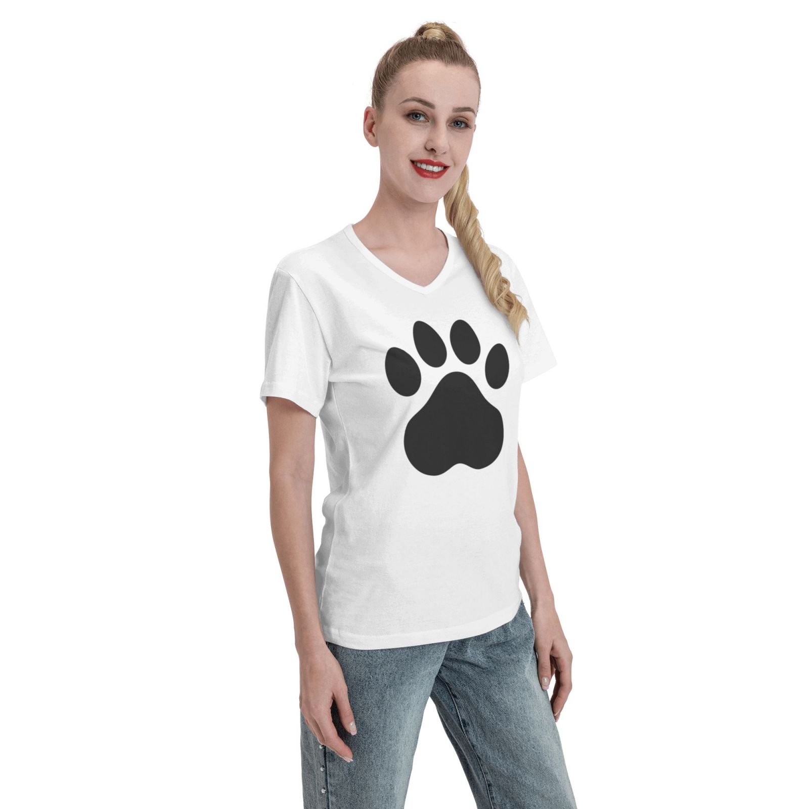 Women's V Neck T Shirts