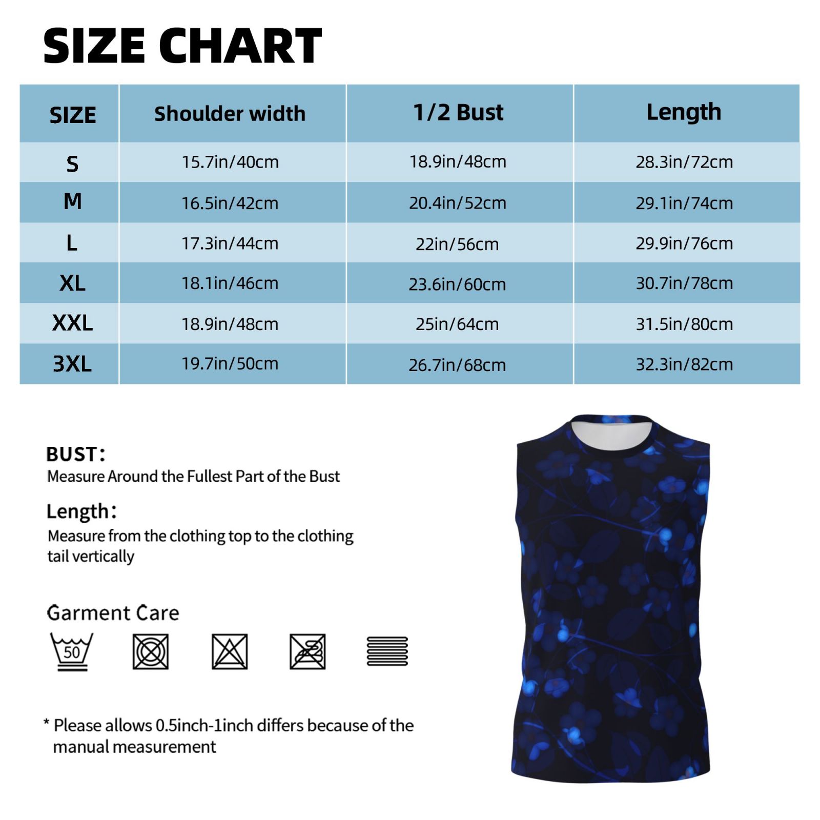 Men's Sleeveless T-shirt