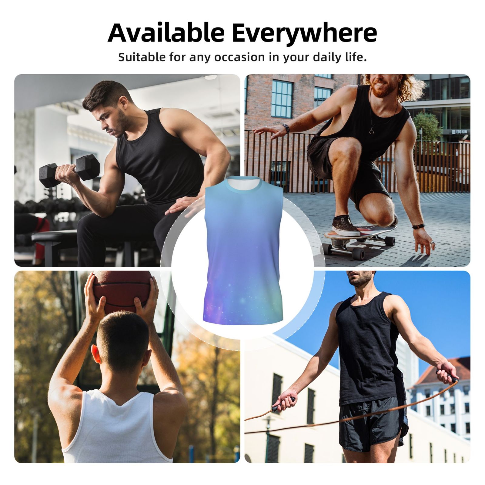 Men's Sleeveless T-shirt