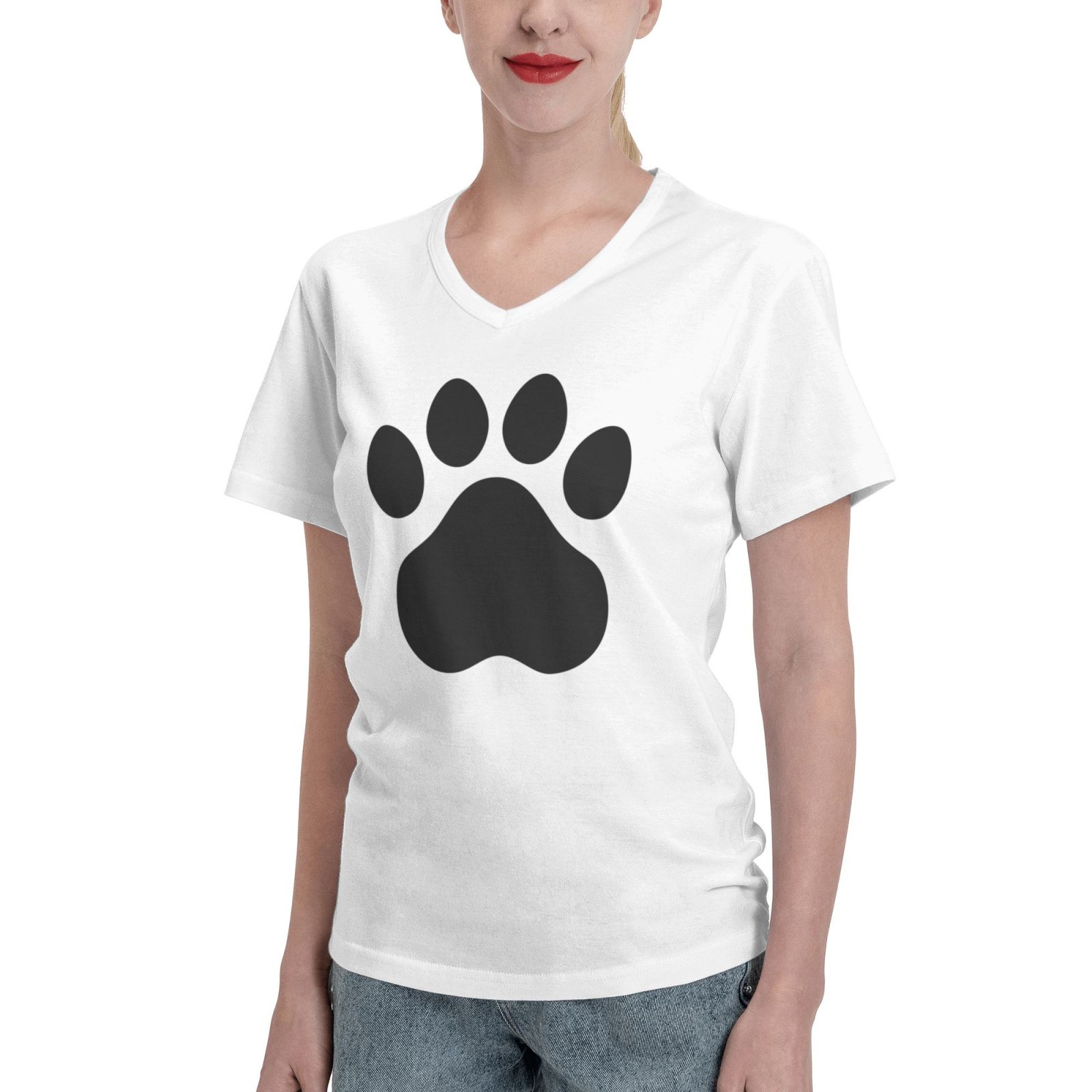 Women's V Neck T Shirts