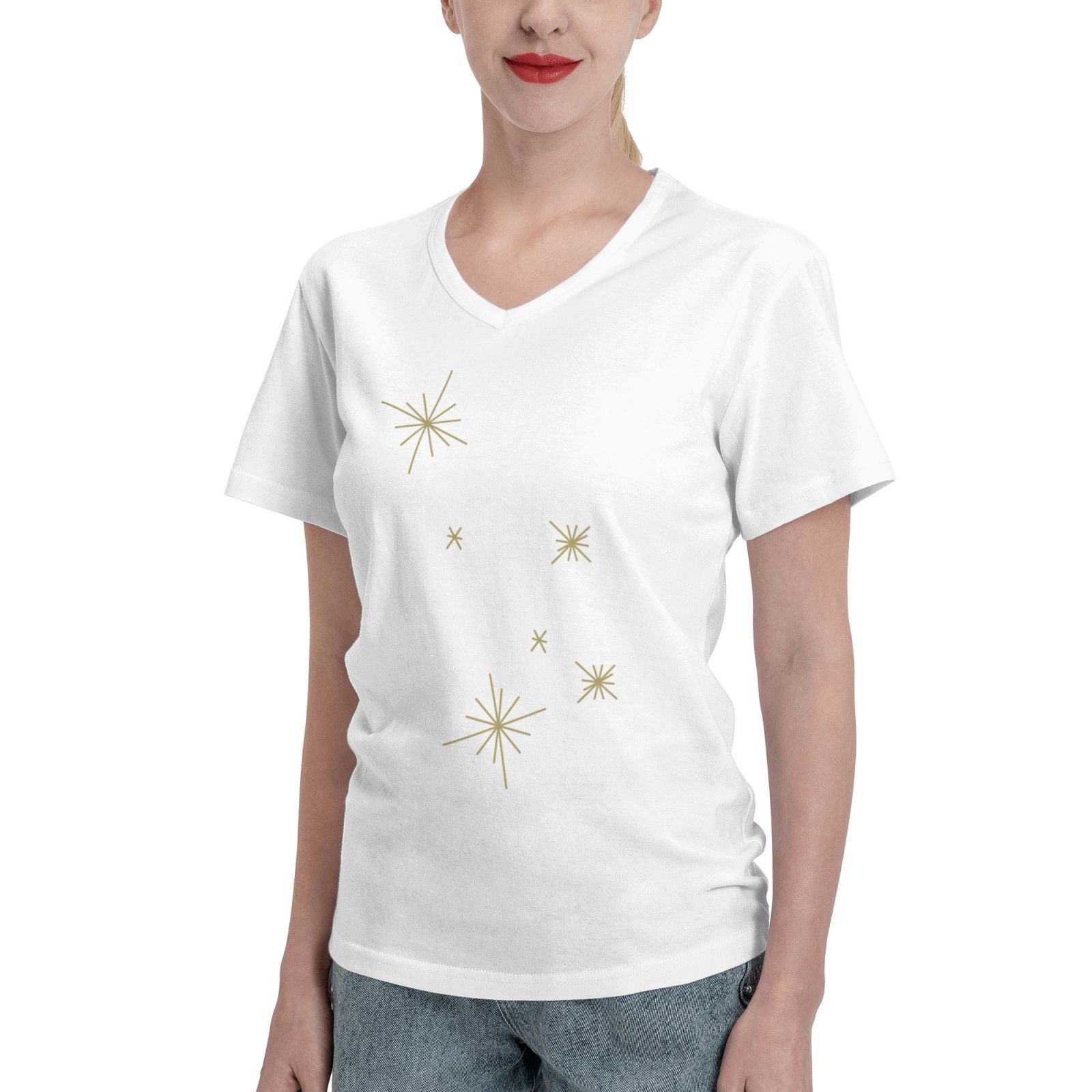 Women's V Neck T Shirts