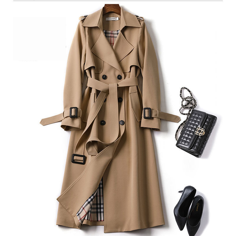 Casual  Belted Wind Coat