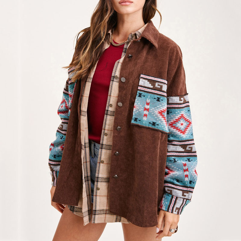 Printed Long-sleeves Jacket